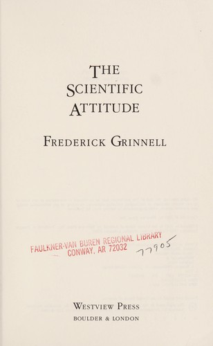 The scientific attitude
