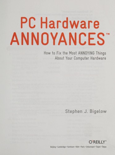 PC Hardware Annoyances