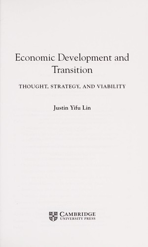 Economic Development and Transition