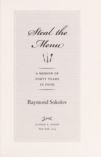 Steal the Menu