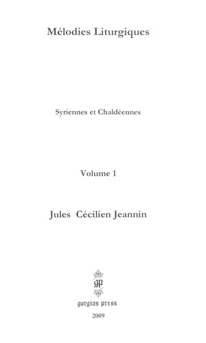 Mélodies Liturgiques