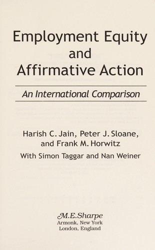 Employment equity and affirmative action