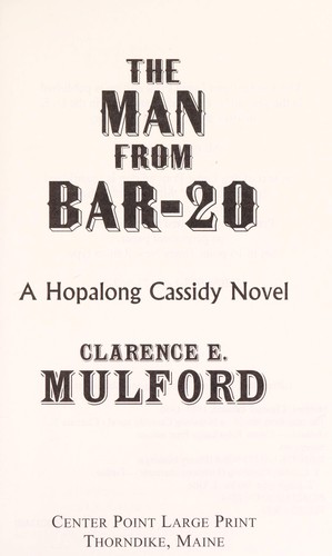 The Man from Bar-20