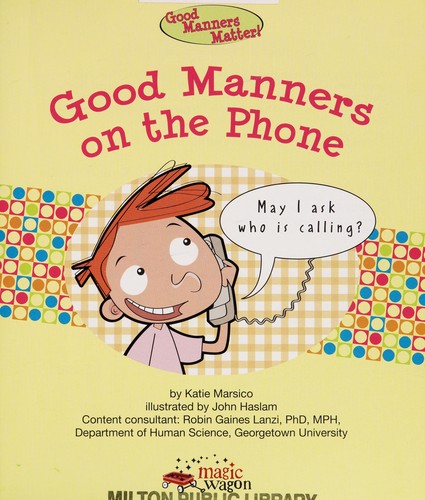 Good manners on the phone