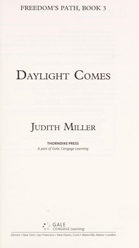 Daylight comes