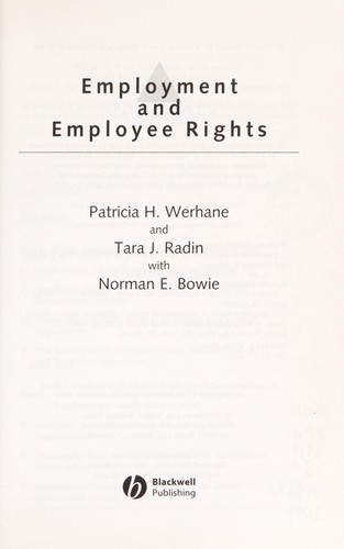 Employment and Employee Rights