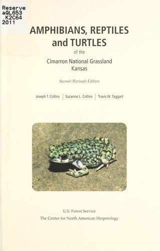 Amphibians, Reptiles and Turtles of the Cimarron National Grassland, Kansas