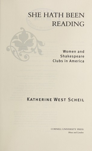 She hath been reading