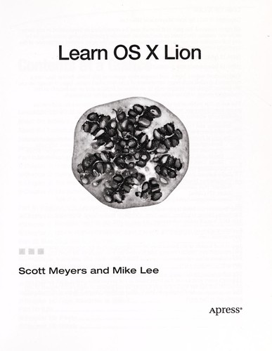 Learn OS X Lion