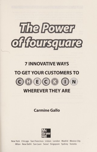 The Power of Foursquare