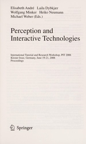 Perception and interactive technologies