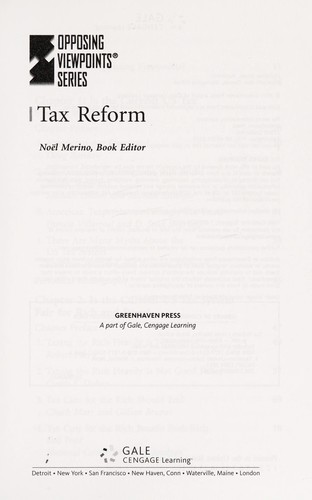 Tax Reform