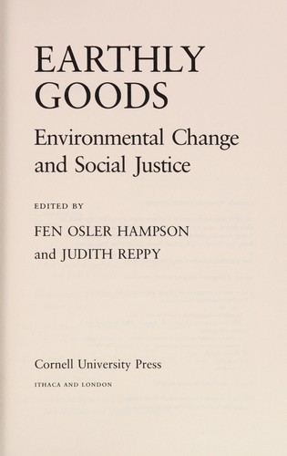 Earthly goods