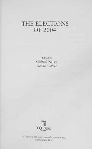 The Elections of 2004