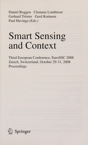 Smart sensing and context