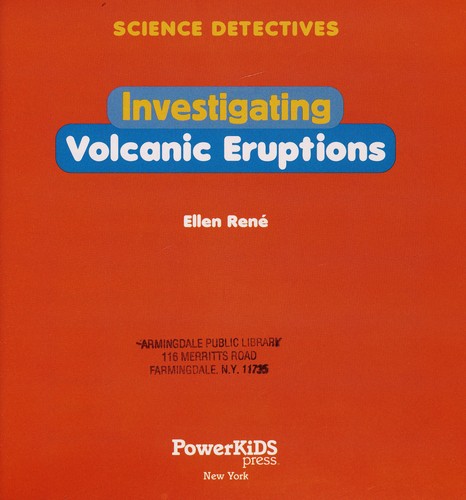 Investigating Volcanic Eruptions