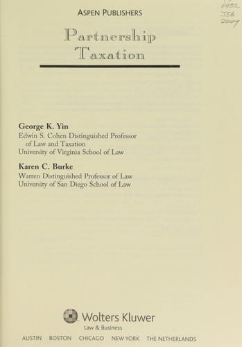 Partnership taxation