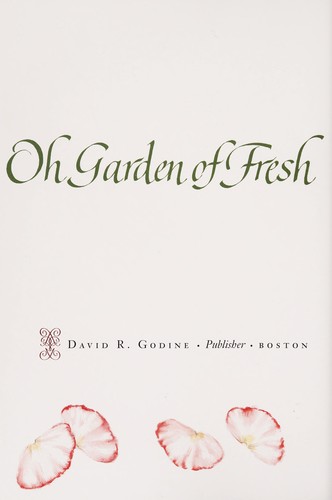 Oh garden of fresh possibilities!