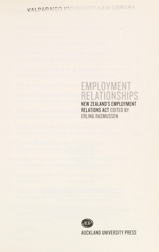 Employment Relationships