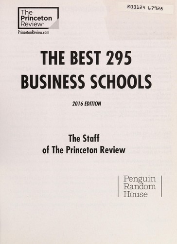 The Best 295 Business Schools