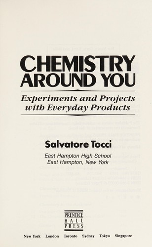 Chemistry around you