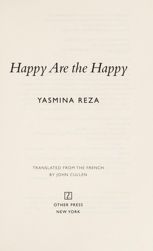Happy are the happy