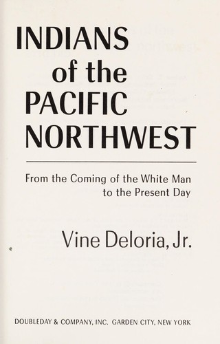 Indians of the Pacific Northwest