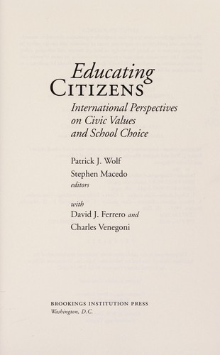 Educating citizens