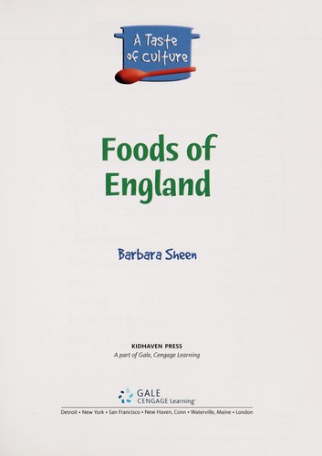 Foods of England