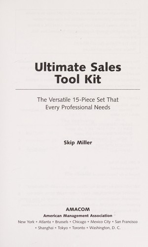 Ultimate sales tool kit