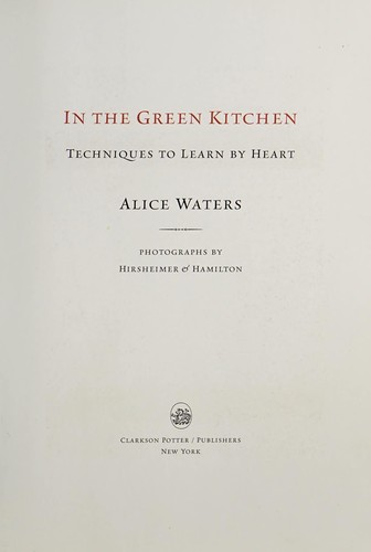 In the green kitchen