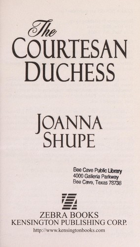 The Courtesan Duchess