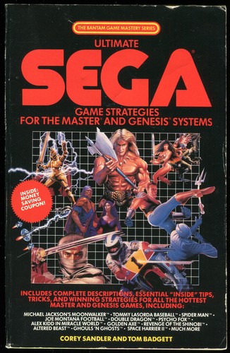 Ultimate Sega Game Strategies for the Master and Genesis Systems