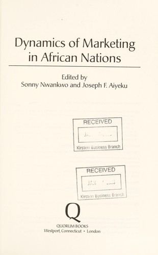 Dynamics of Marketing in African Nations