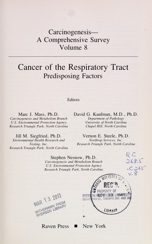 Cancer of the respiratory tract