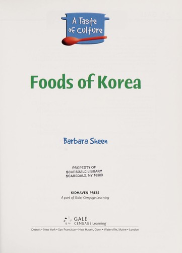 Foods of Korea