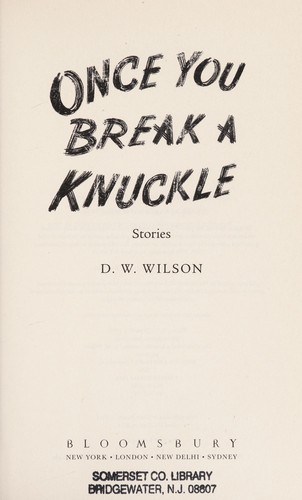 Once you break a knuckle