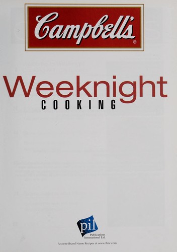 Weeknight cooking