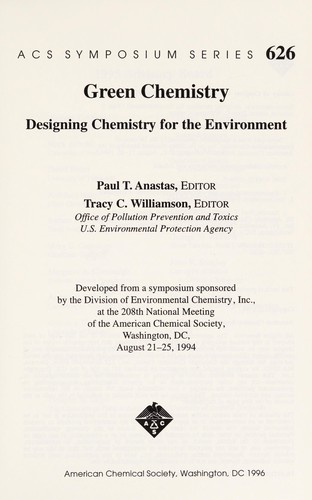 Green chemistry