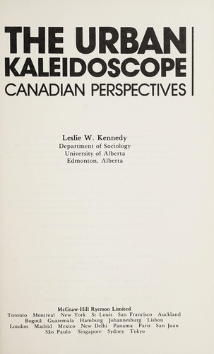 The urban kaleidoscope