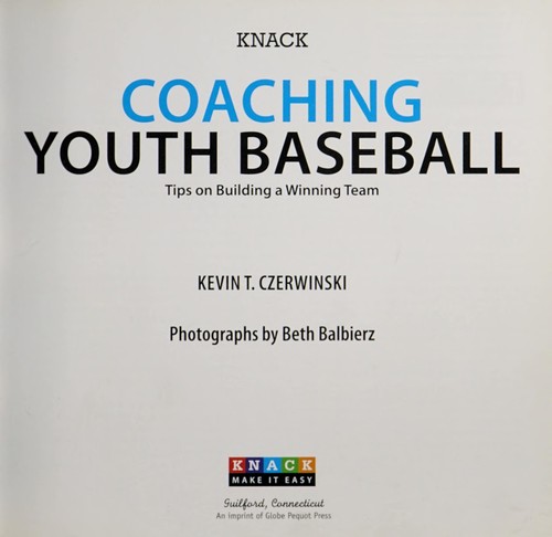 Knack Coaching Youth Baseball