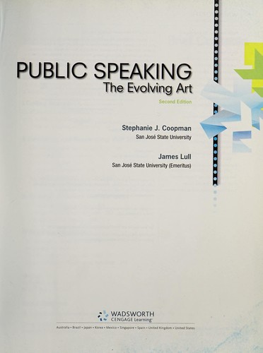 Public Speaking