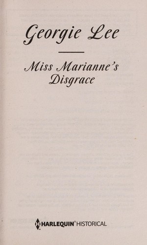 Miss Marianne's Disgrace