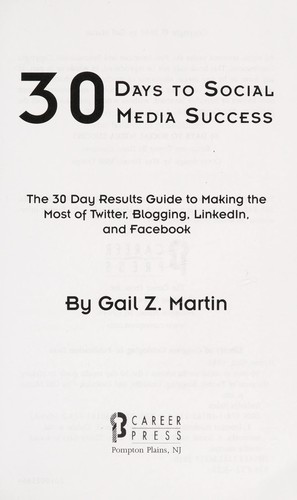 30 days to social media success