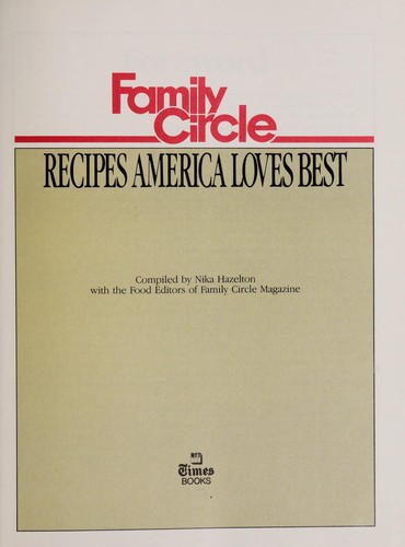 Family Circle Recipes America Loves Best