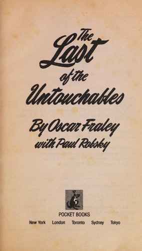 The Last of the Untouchables