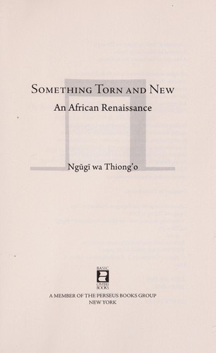 Something Torn and New