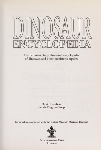 Dinosaur Encyclopedia