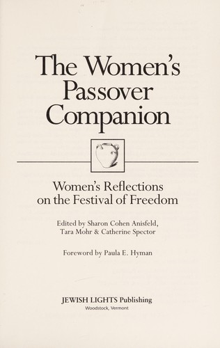 The Women's Passover Companion