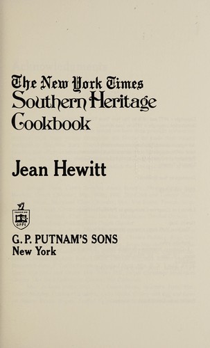 The New York times southern heritage cookbook